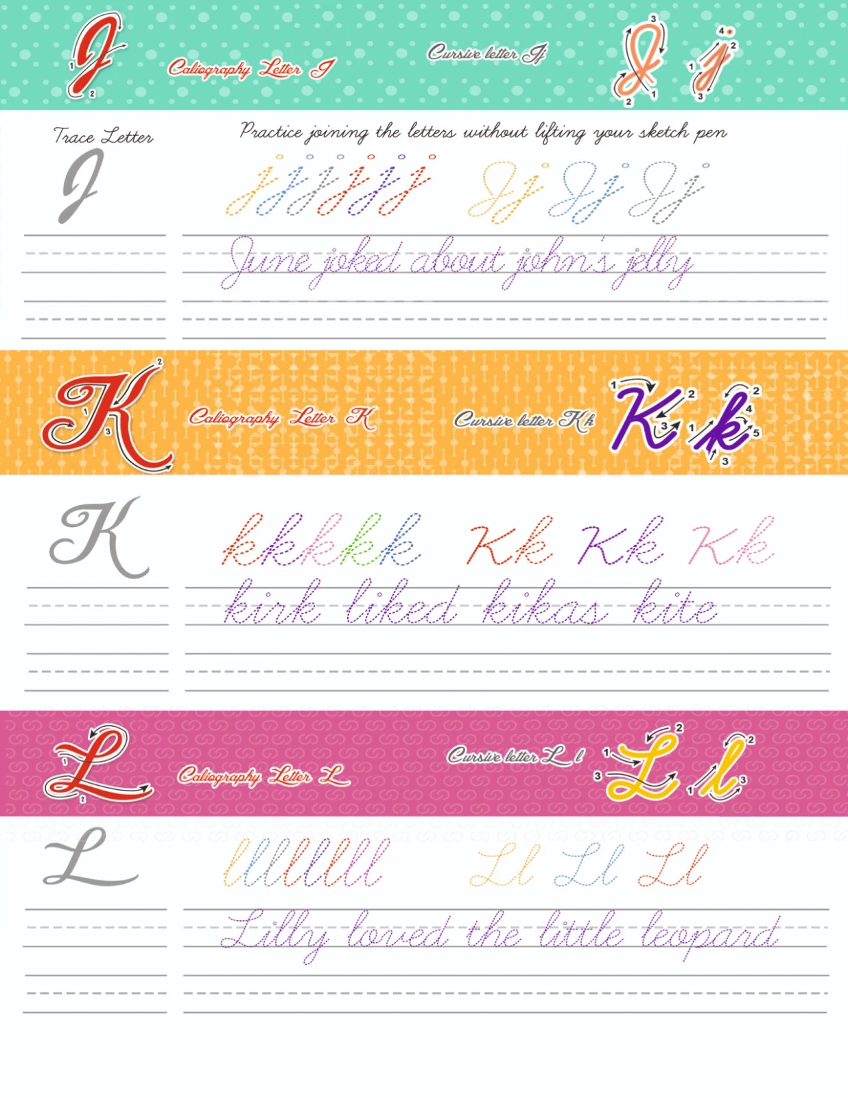 Cursive Handwriting Book - Townway product image 2