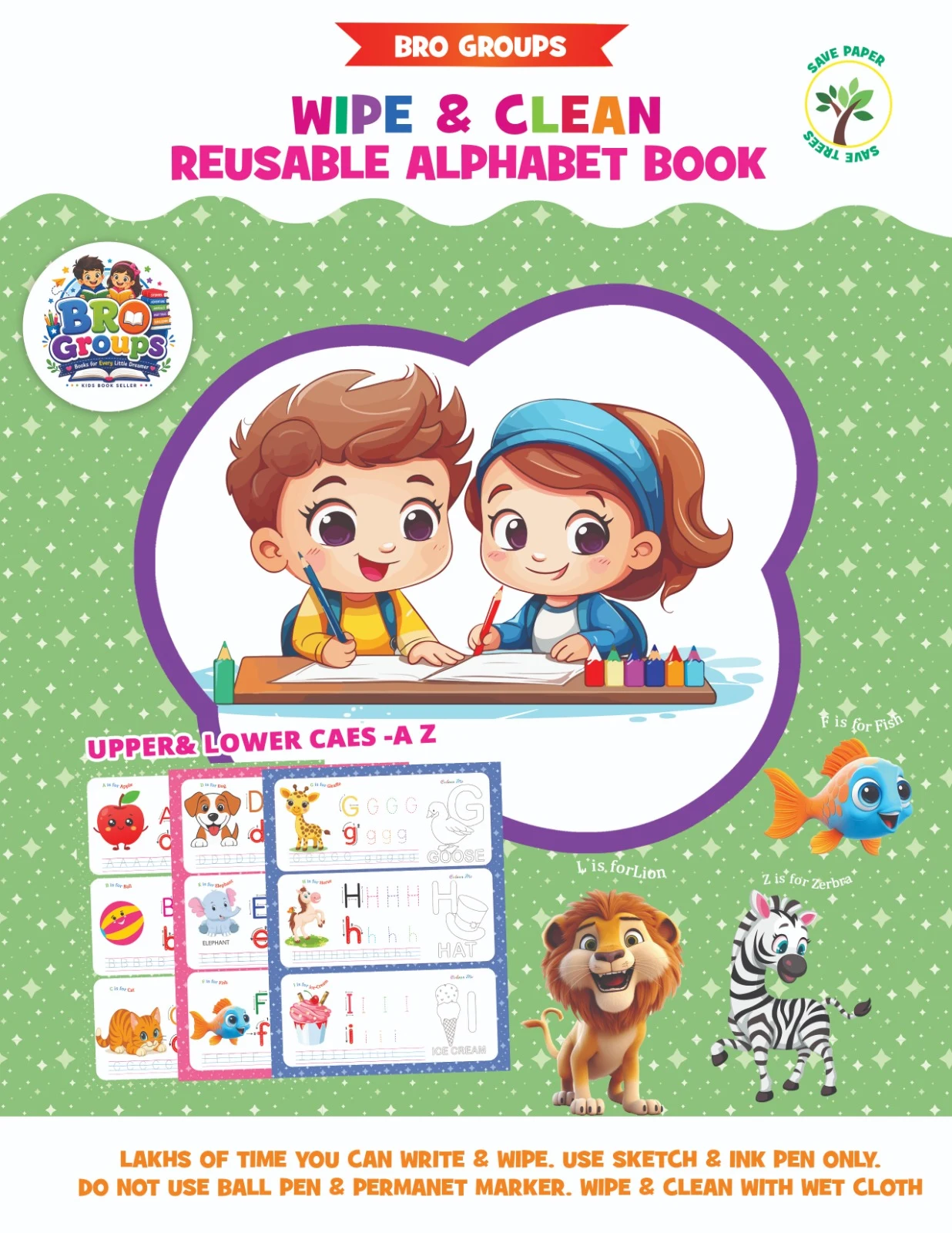 Reusable Alphabet Book - Townway product image 1