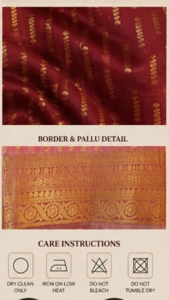 Elegant Traditional Banarasi Style Saree - Townway product image 3