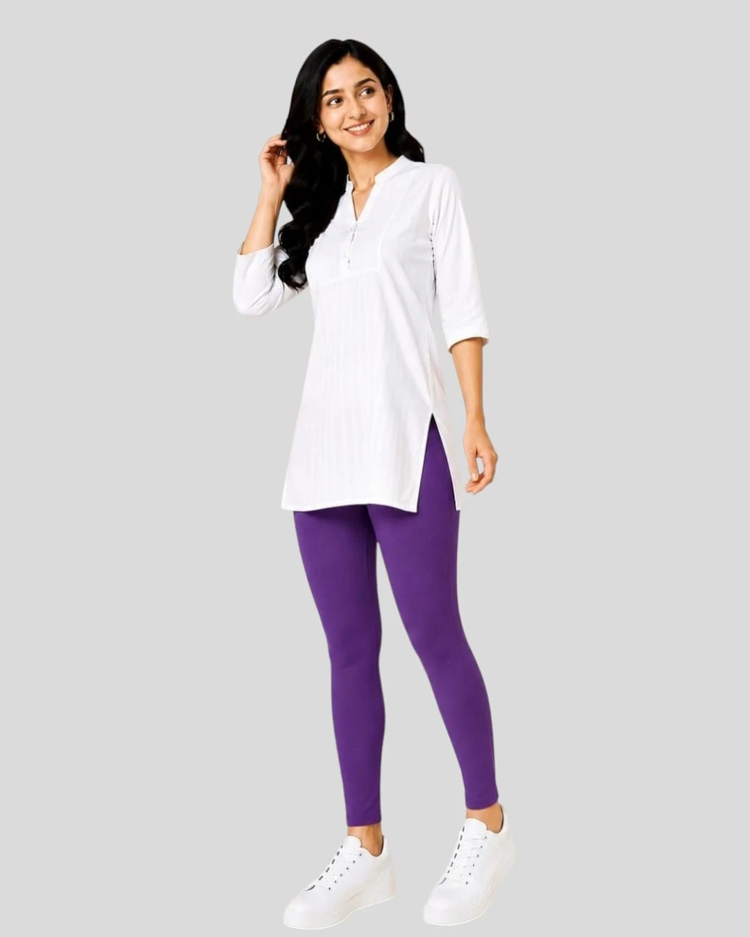 Fourway LYCRA Legging Purple 50% off - Townway product image 1