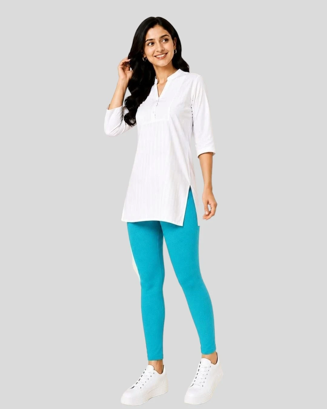 Fourway LYCRA Legging light blue 50% off - Townway product image 1