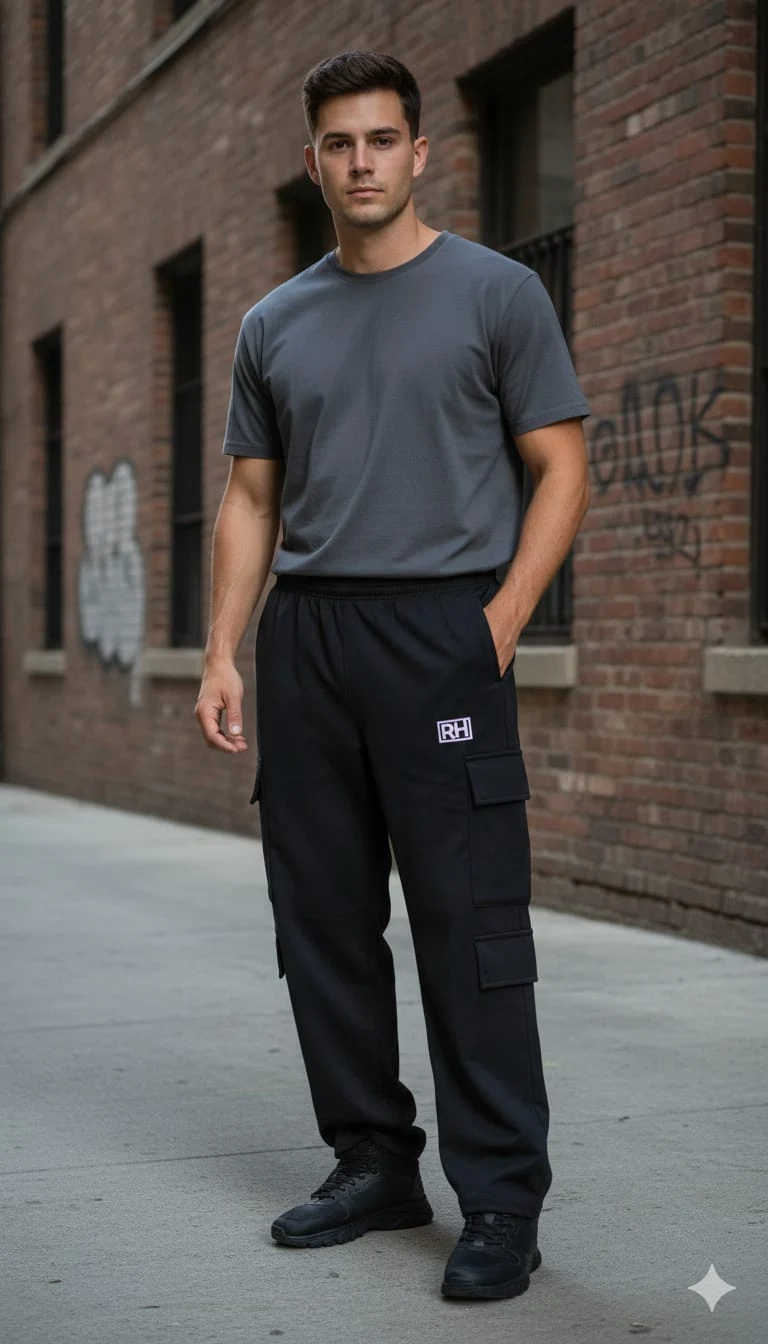 Men's Cargo pants with 6side pockets - Townway product image 1