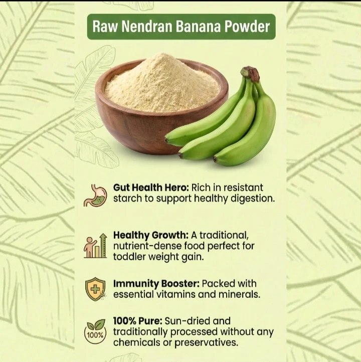 Azizaone's Raw nendran banana powder 100g - Townway product image 2