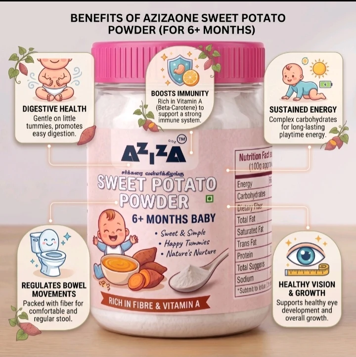 Azizaone's Sweet potato powder 200g - Townway product image 5