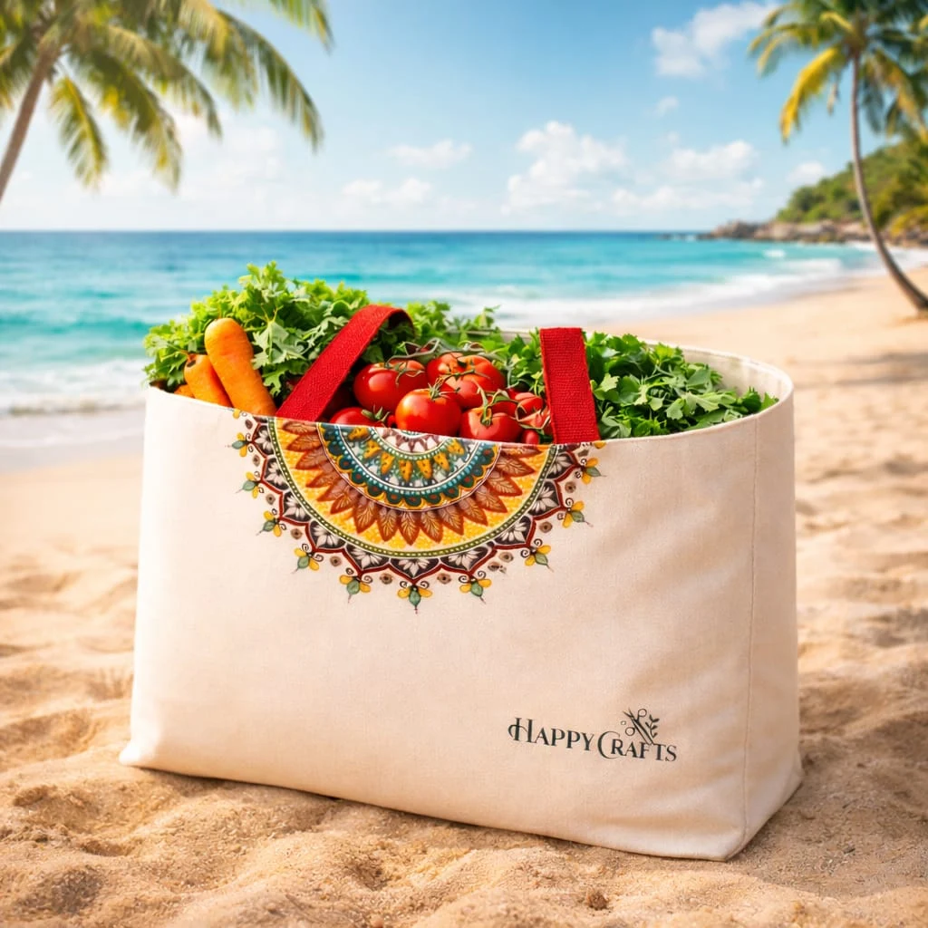 Premium Canvas Tote Bags (Pack of 2) - Townway product image 4