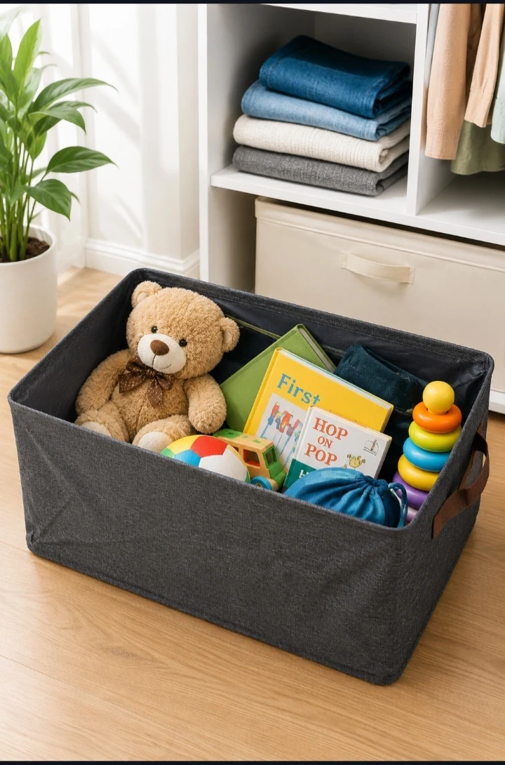 Foldable Storage Box with Handles - Townway product image 2