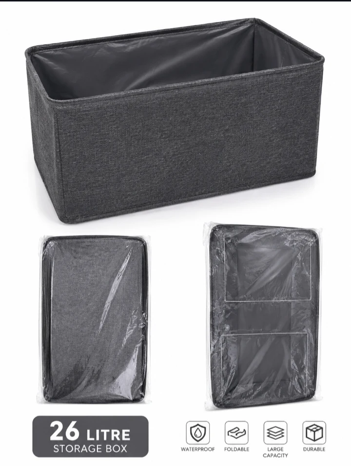 Foldable Storage Box with Handles - Townway product image 5
