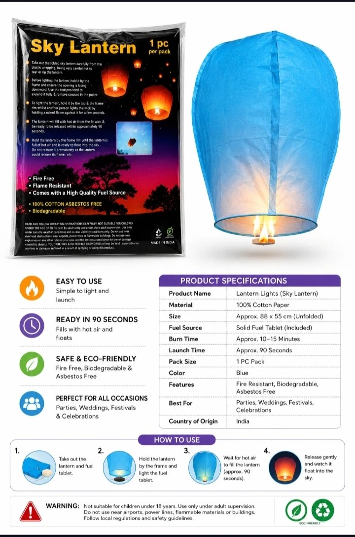 Paper Flying Laten Light - Townway product image 3