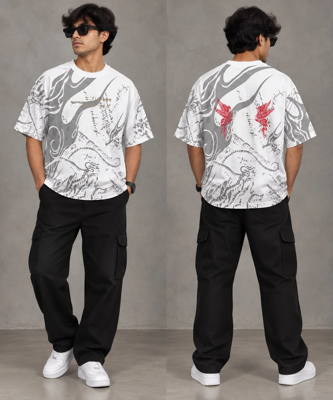 Drop Shoulder Tshirt - Townway product image 1