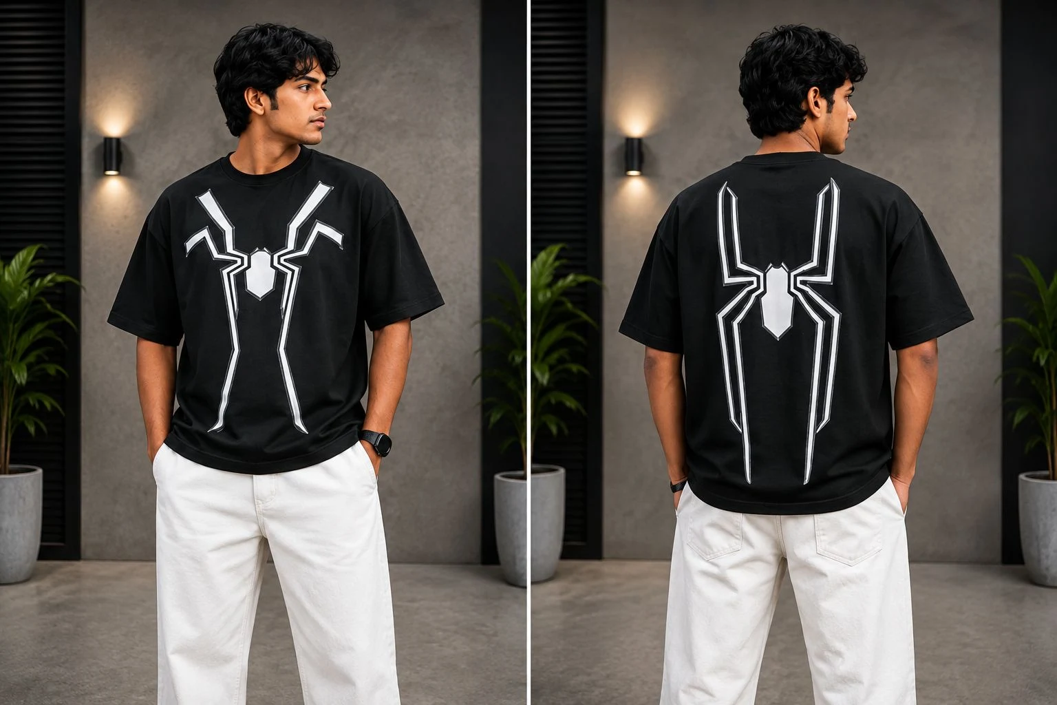 Spider man Drop Shoulder Tshirt - Townway product image 1