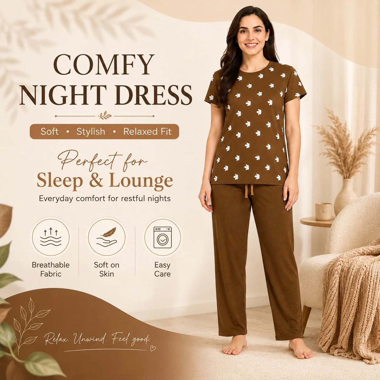 Premium Quality Nighty Suit Set - Townway product image 4