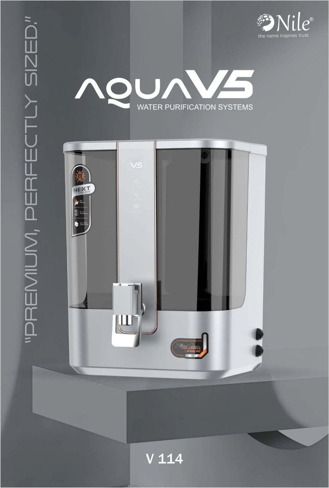 Nile Aquav5 water purifier - Townway product image 1