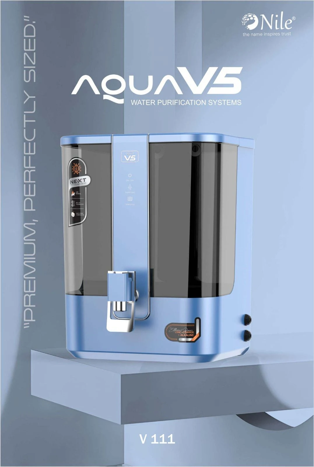 Nile Aquav5 water purifier - Townway product image 1