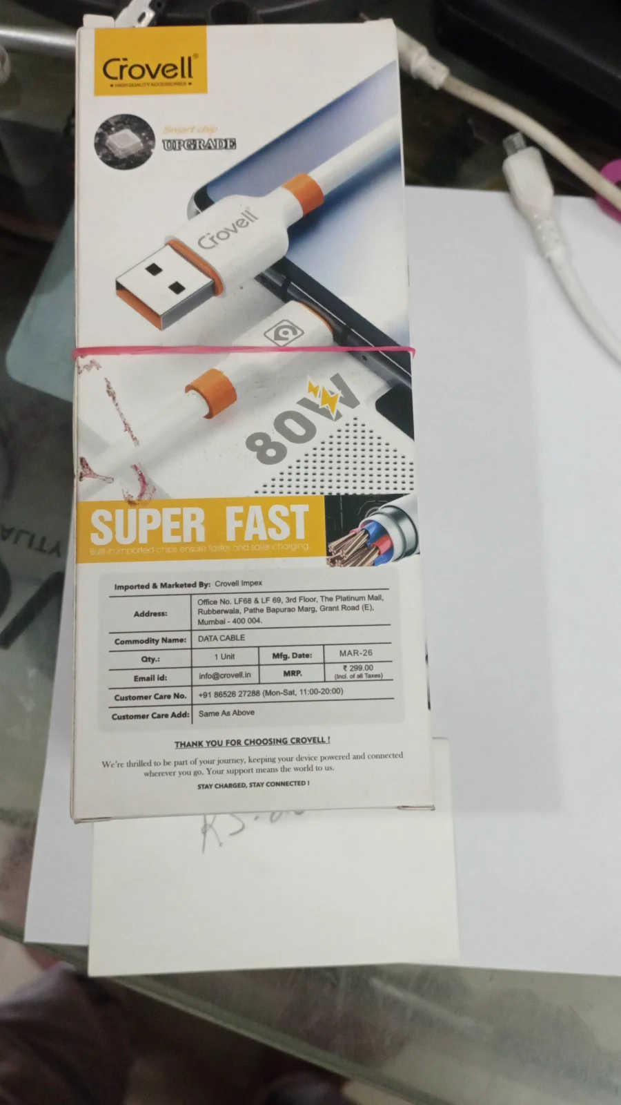 Crovell UC-155 Data Cable - Townway product image 2