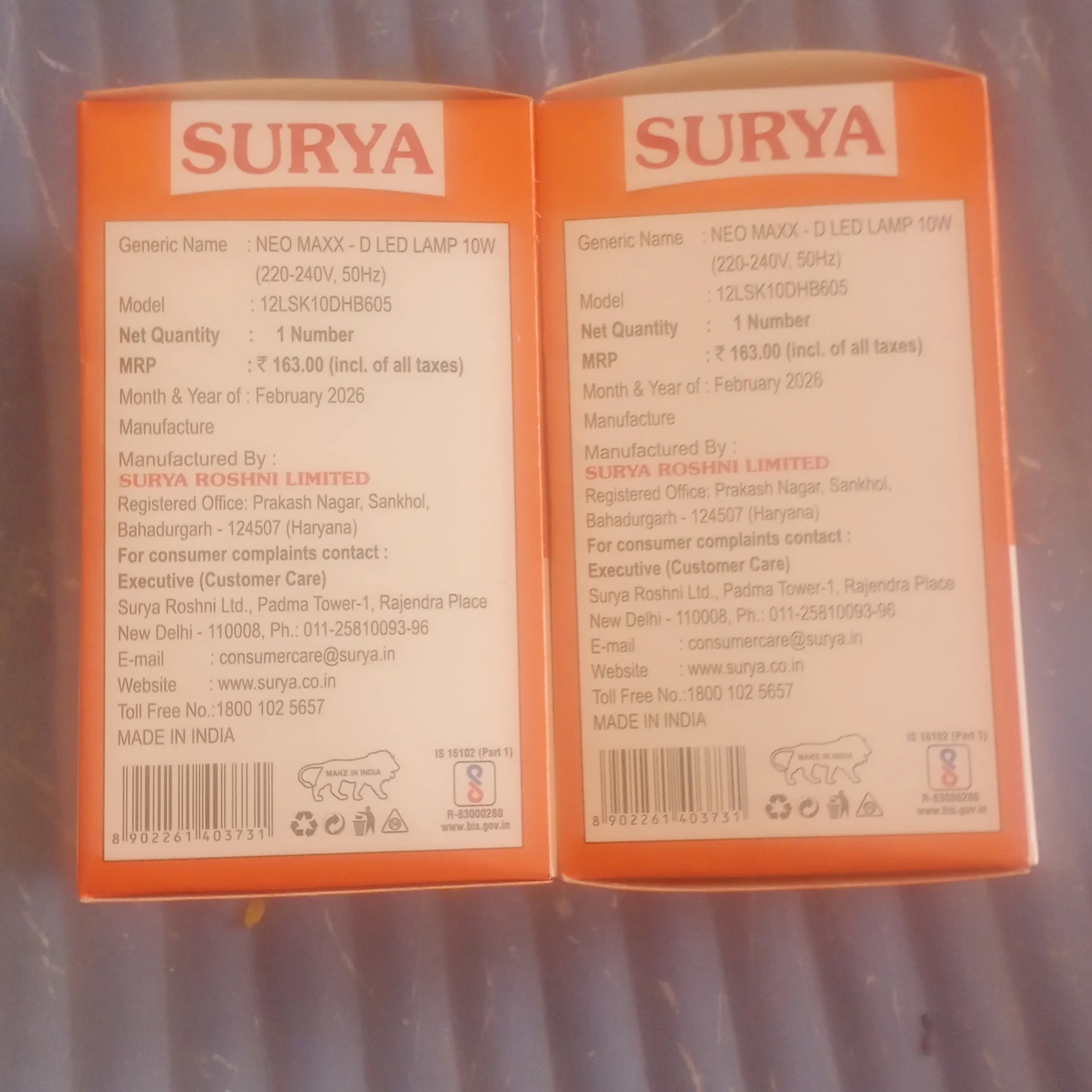 SURYA 10 W LED Lamp - Townway product image 2