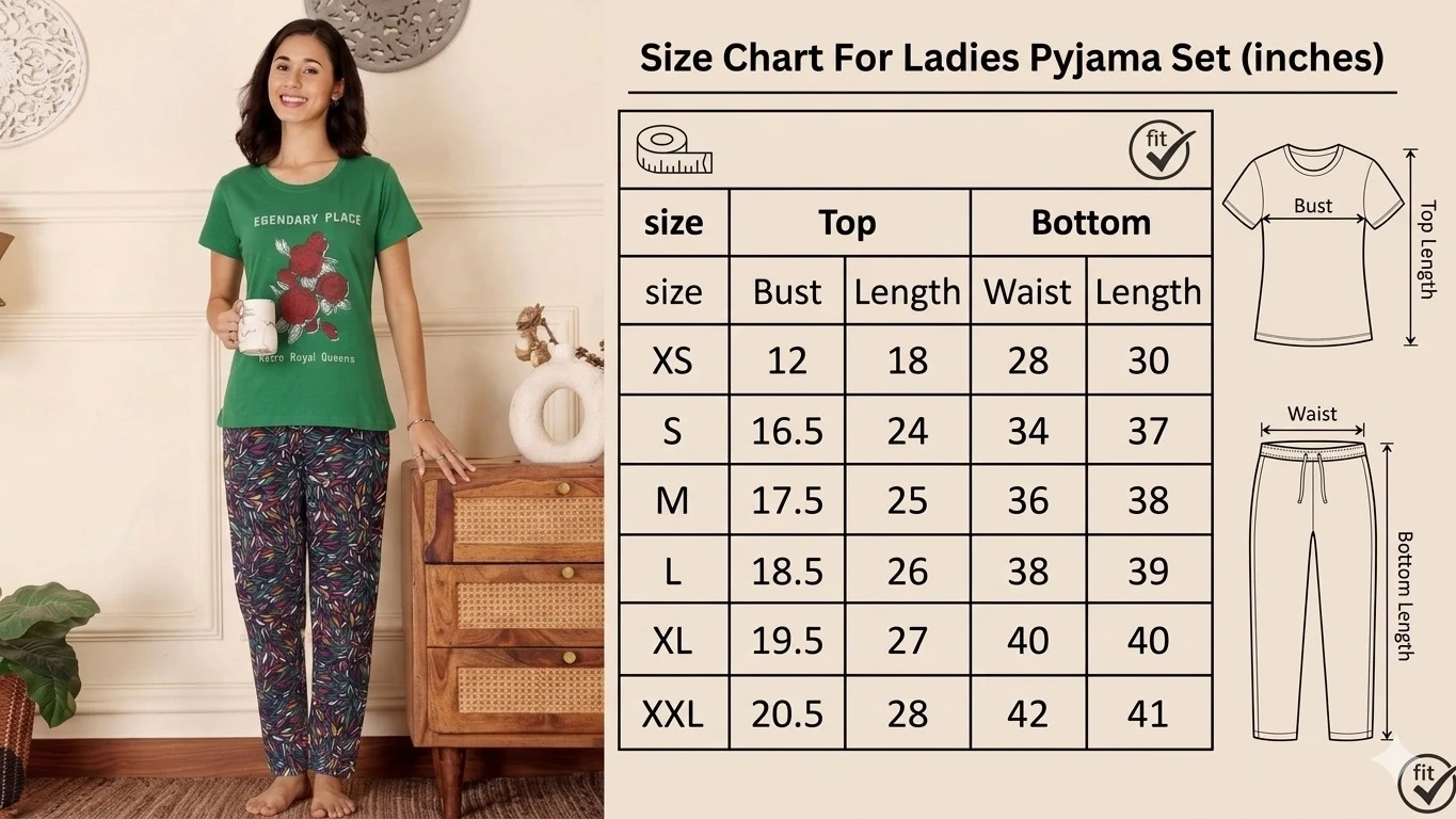 Ladies Pyjama Set - Townway product image 3