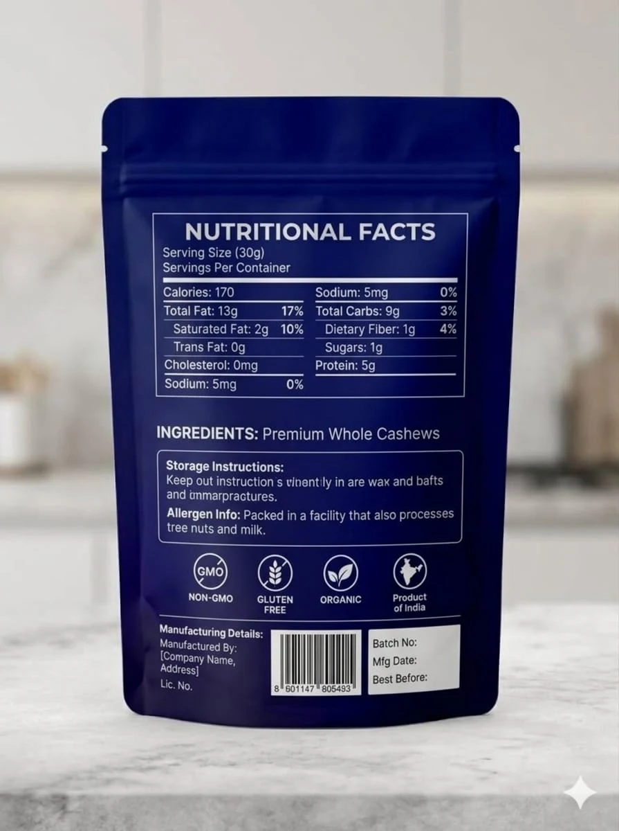 Premium Whole Cashew 500gm - Townway product image 2