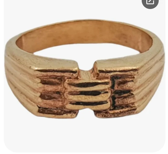 Panchalogam Impon Tripundra Ring - Townway product image 1