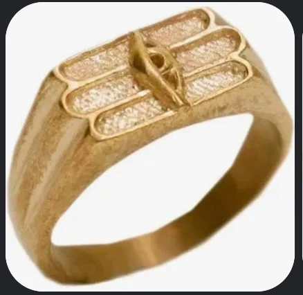 Panchalogam Impon Shiva Third Eye Trinetra Ring - Townway product image 1