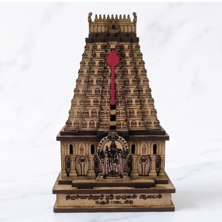 Temple Gopuram Miniature Showpiece - Townway product image 1