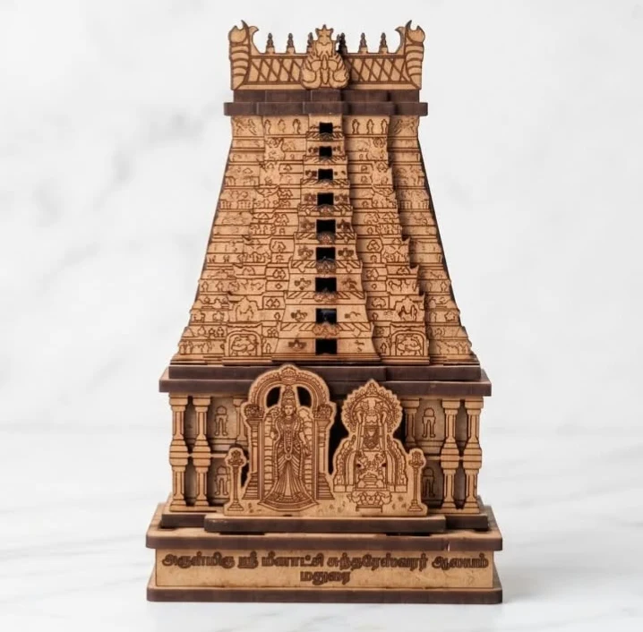 Temple Gopuram Miniature Showpiece - Townway product image 1