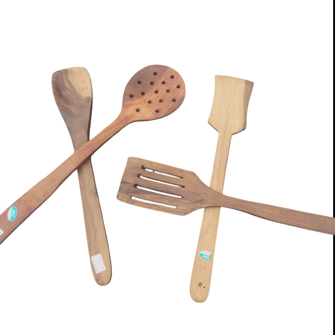 WOODEN HANDMADE SPATULA SET - 4 Pcs - Townway product image 2