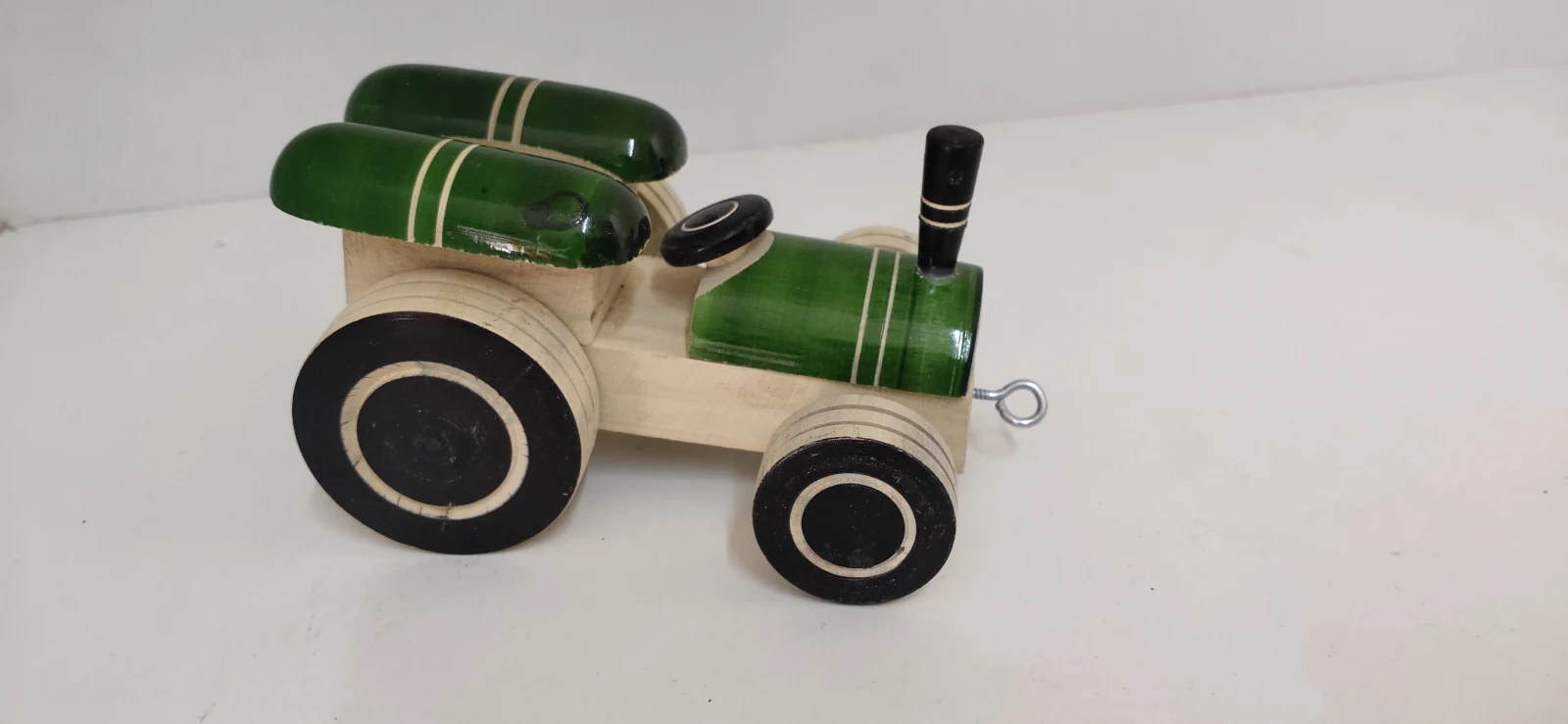 WOODEN HANDMADE TRACTOR - Village King! 🚜🔴 - Townway product image 2