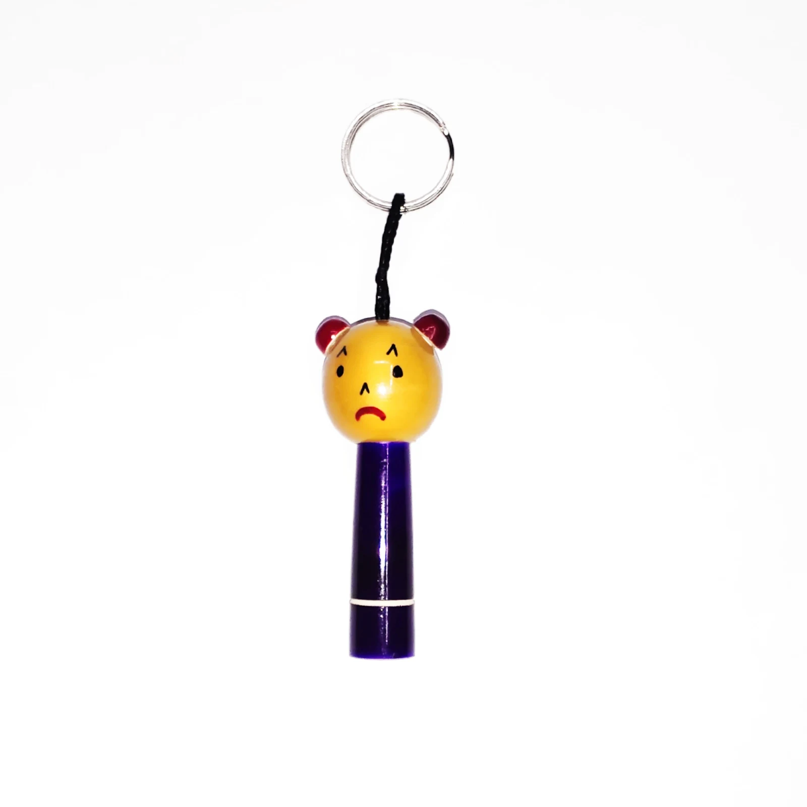 Wooden whistle keychain - Townway product image 1
