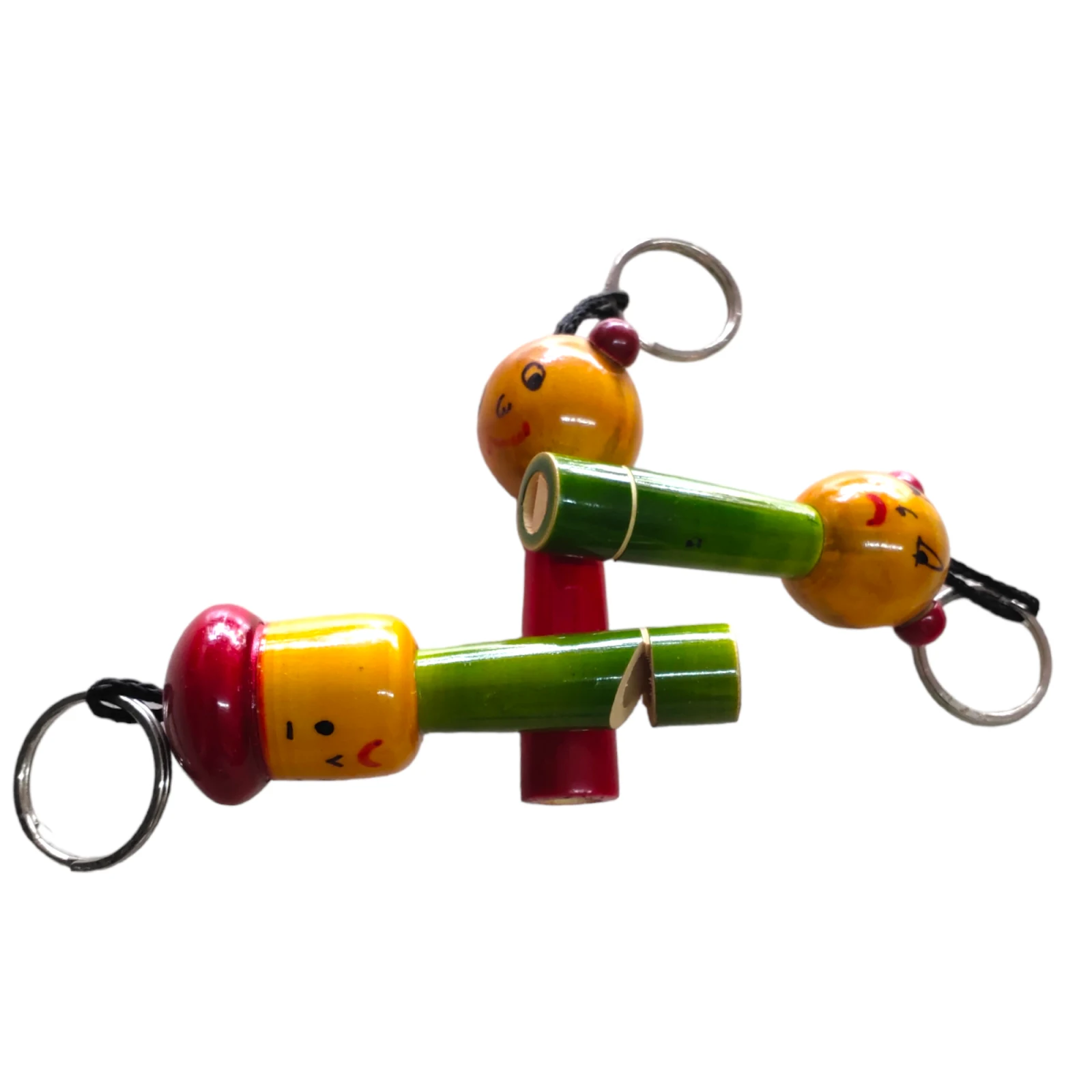 Wooden whistle keychain - Townway product image 2