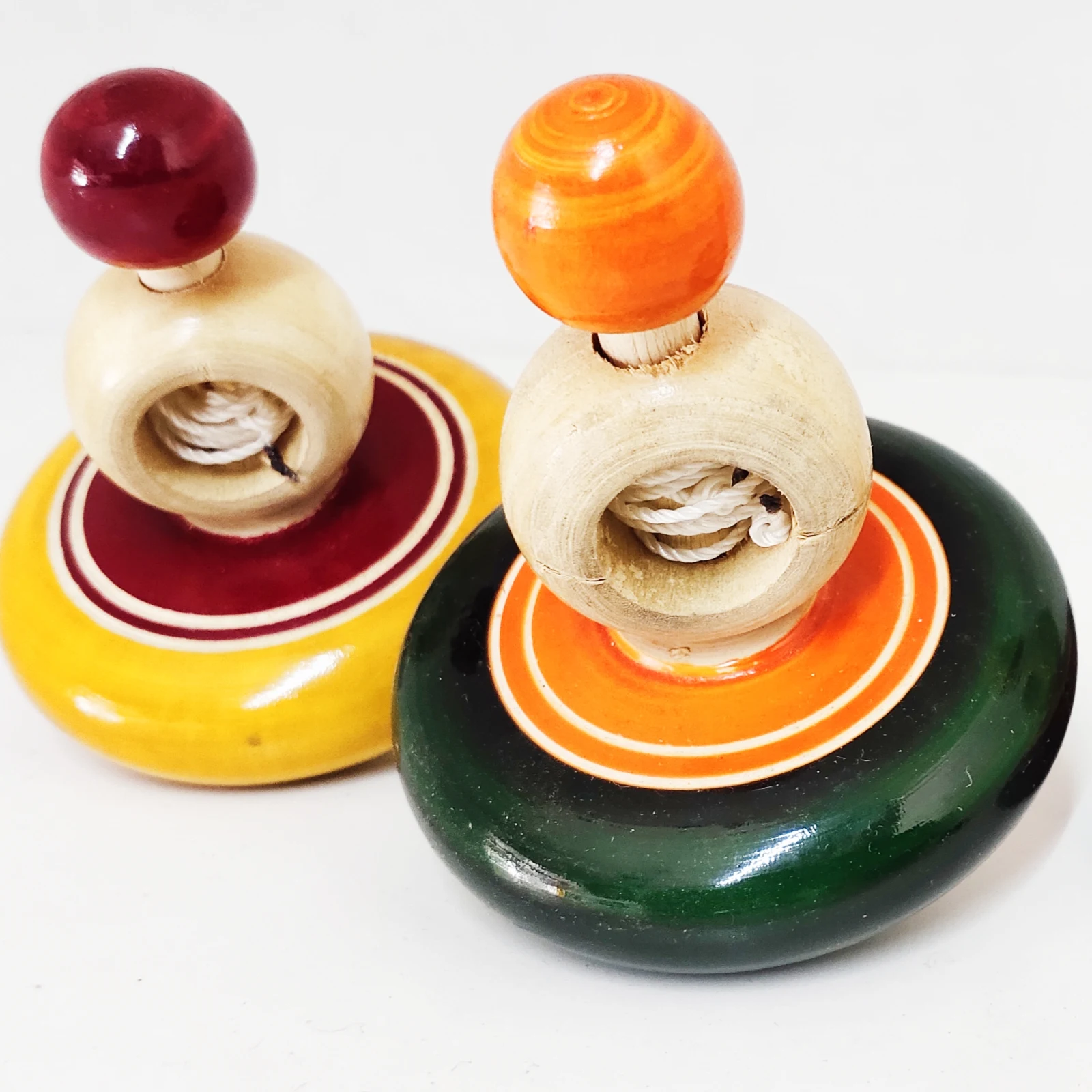 Wooden Bambaram -Spinning Top thread - Townway product image 1