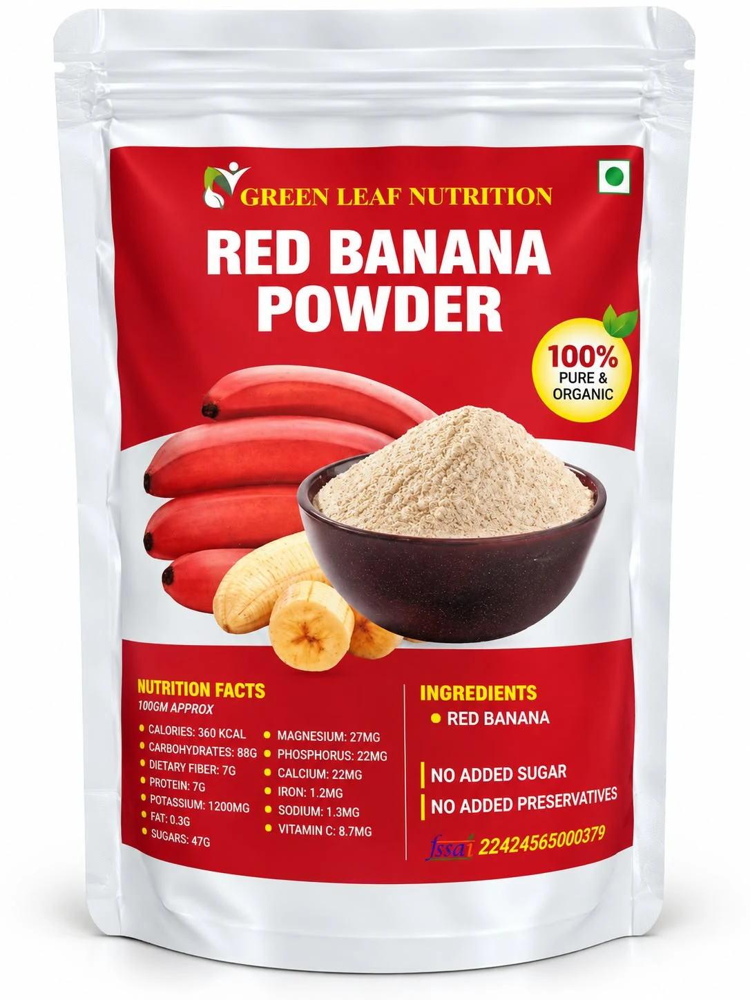 Red Banana Powder 250gm - Townway product image 1