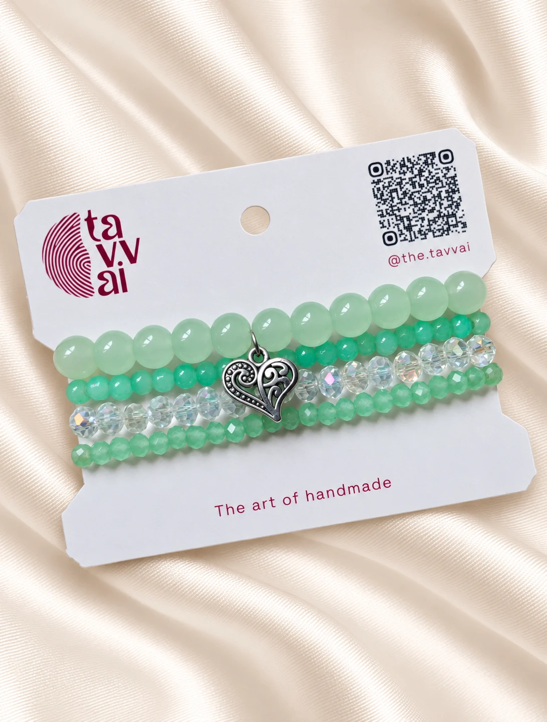 Handcrafted 4-piece bracelet stack set - Townway product image 3
