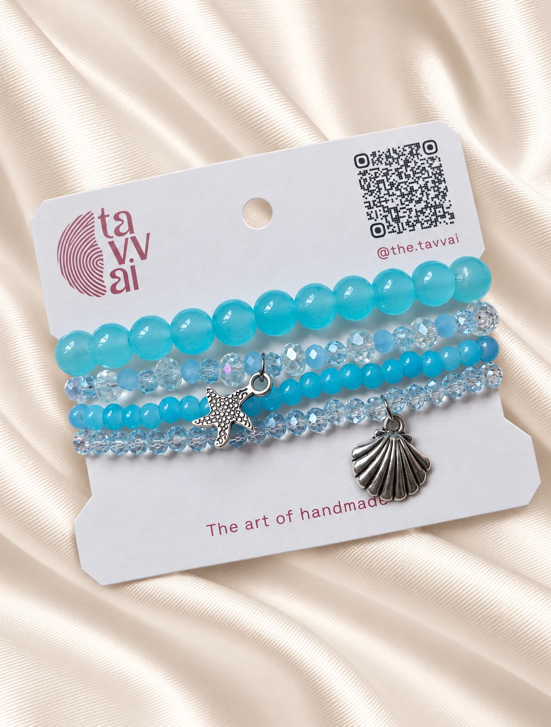 Handcrafted 4-piece bracelet stack set - Townway product image 5