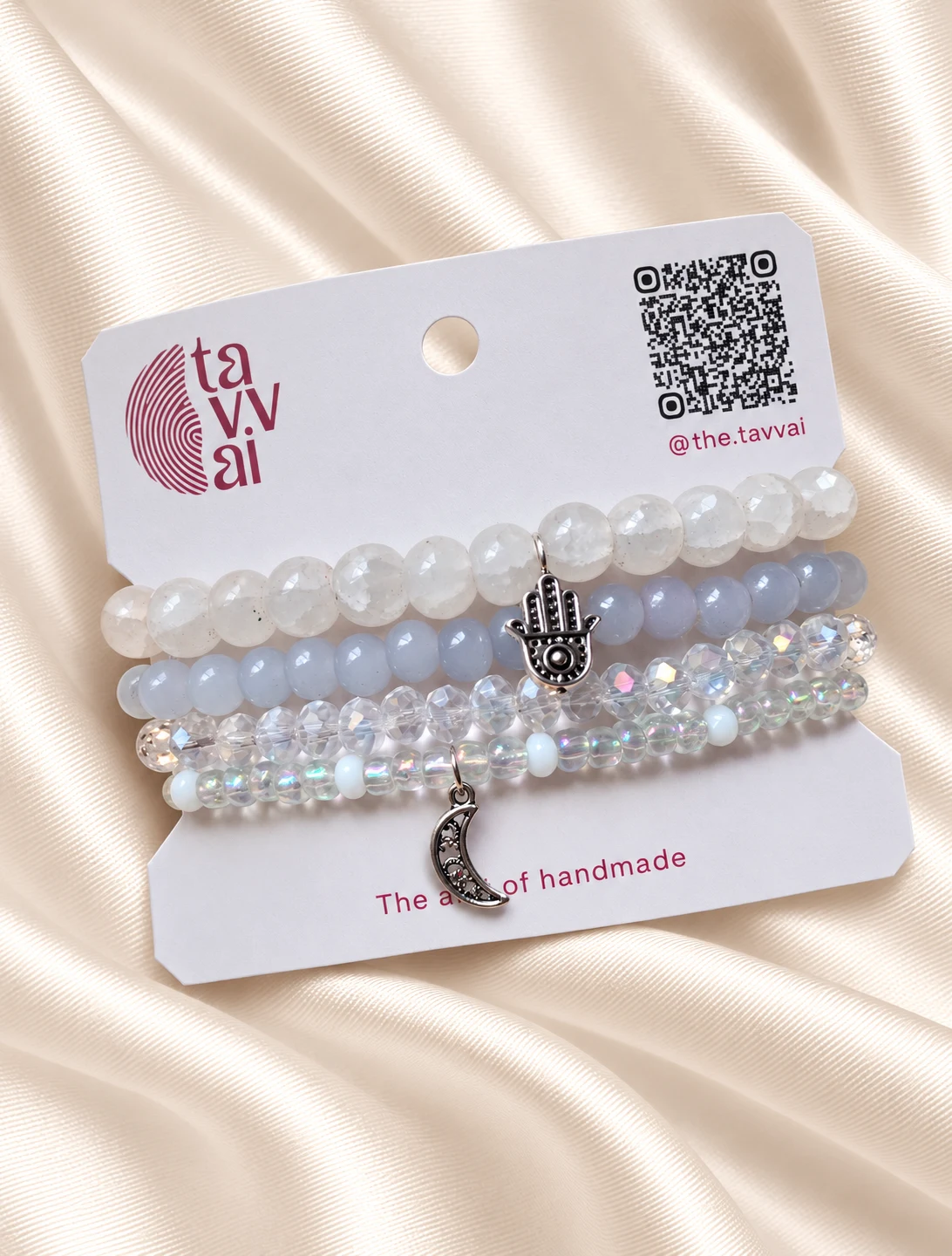 Handcrafted 4-piece bracelet stack set - Townway product image 6