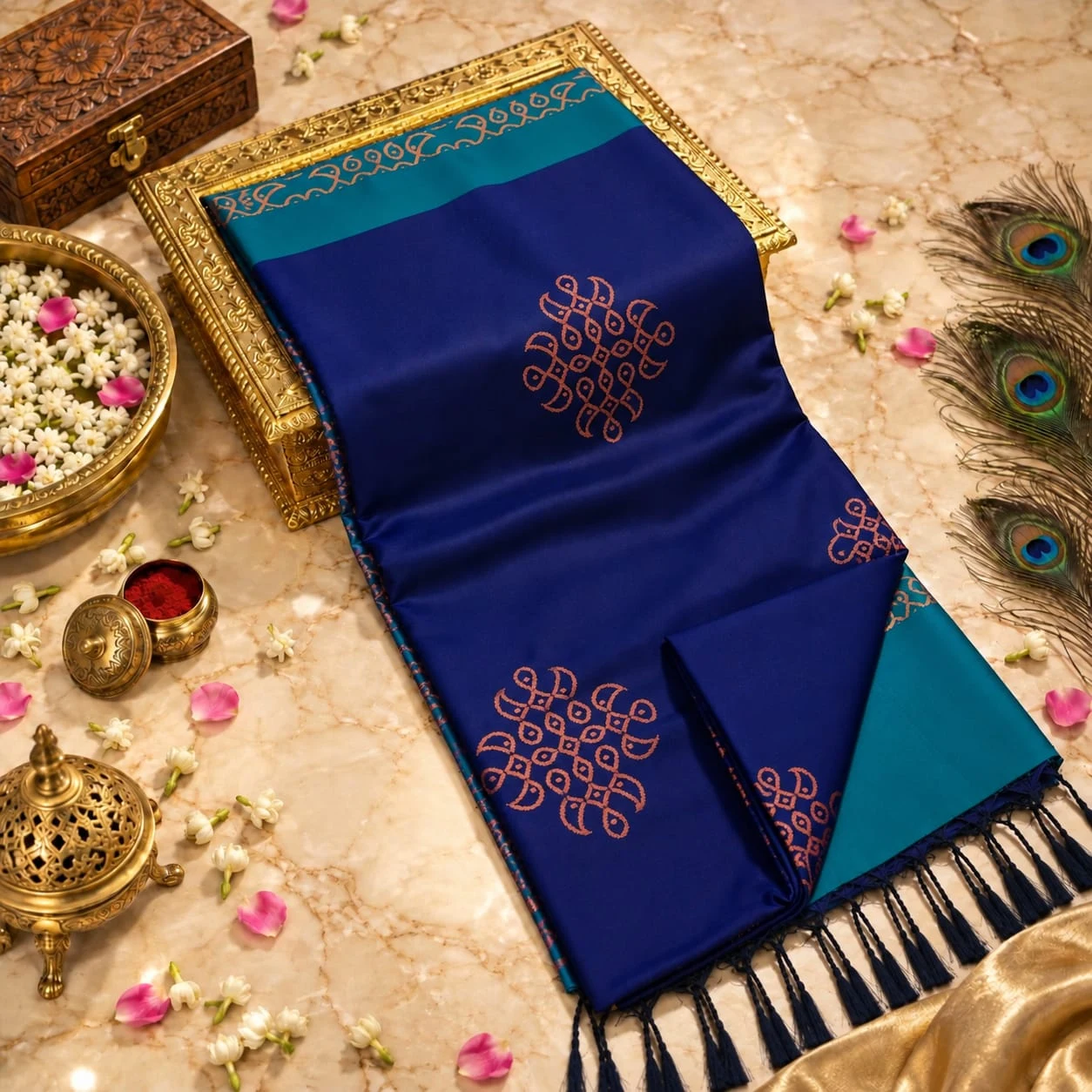 Kanchipuram Soft Silk Saree - Townway product image 1