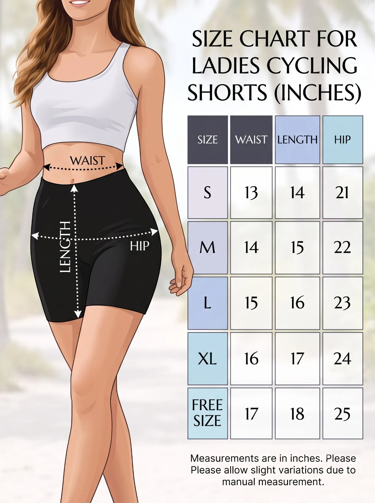 Ladies Cycling Shorts Pack of 2 - Townway product image 4