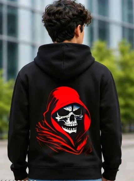 Boys Back Print Hoodie Sweatshirt - Townway product image 1