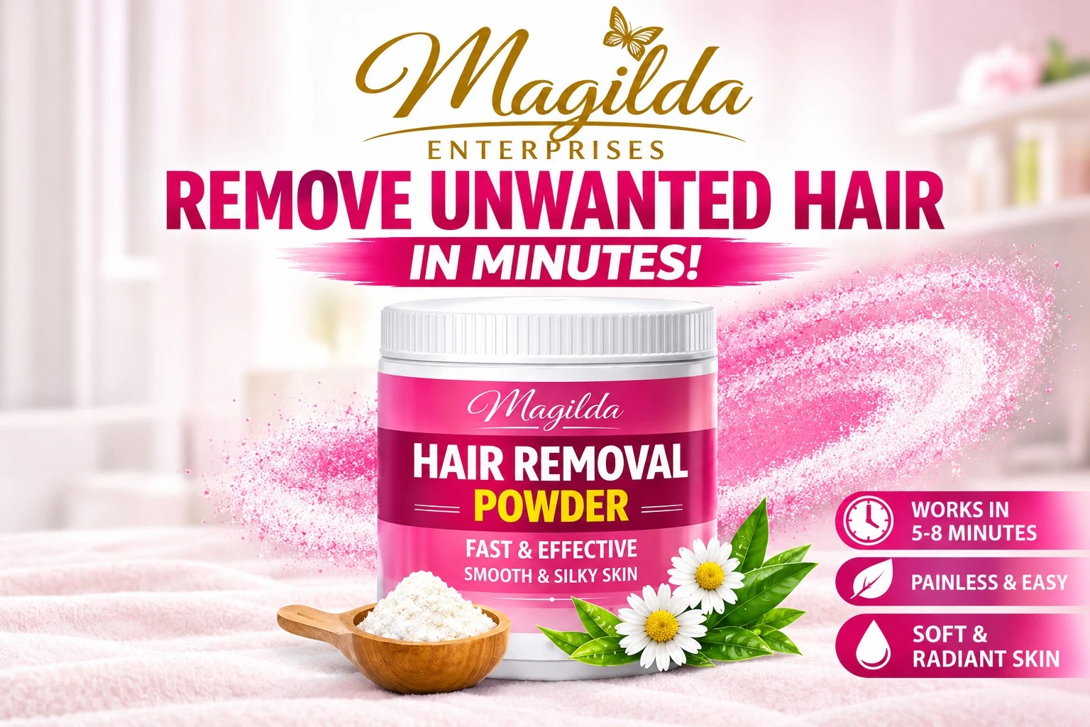 Hair Removal Powder 100gm - Townway product image 1