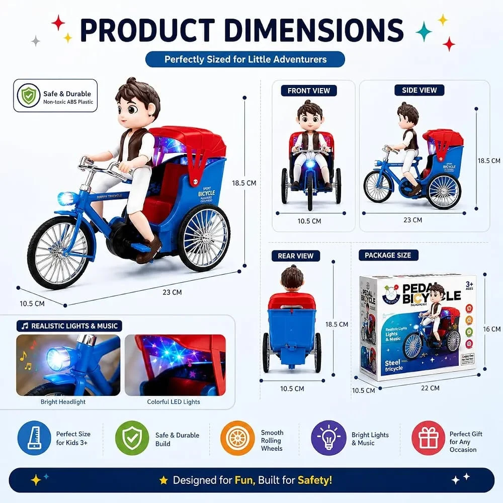 Pedal tricycle Toy - Townway product image 3