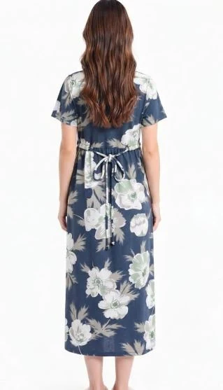 Womens cotton Printed Maternity Nighty - Townway product image 2