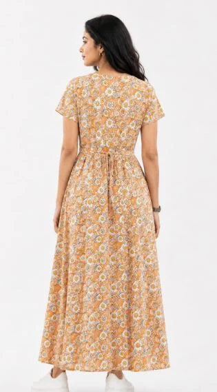 Womens cotton Printed Maternity Nighty - Townway product image 2