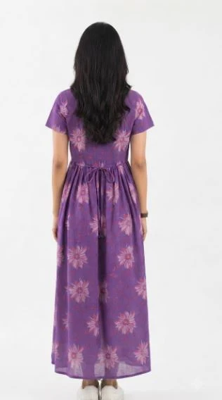 Womens cotton Printed Maternity Nighty - Townway product image 2