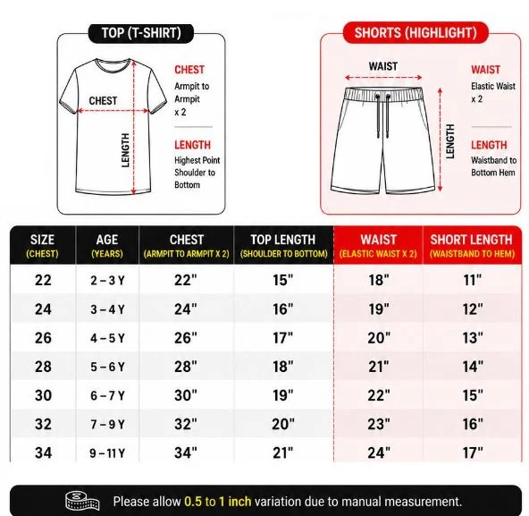 Boys Tshirt and Shorts - Townway product image 2