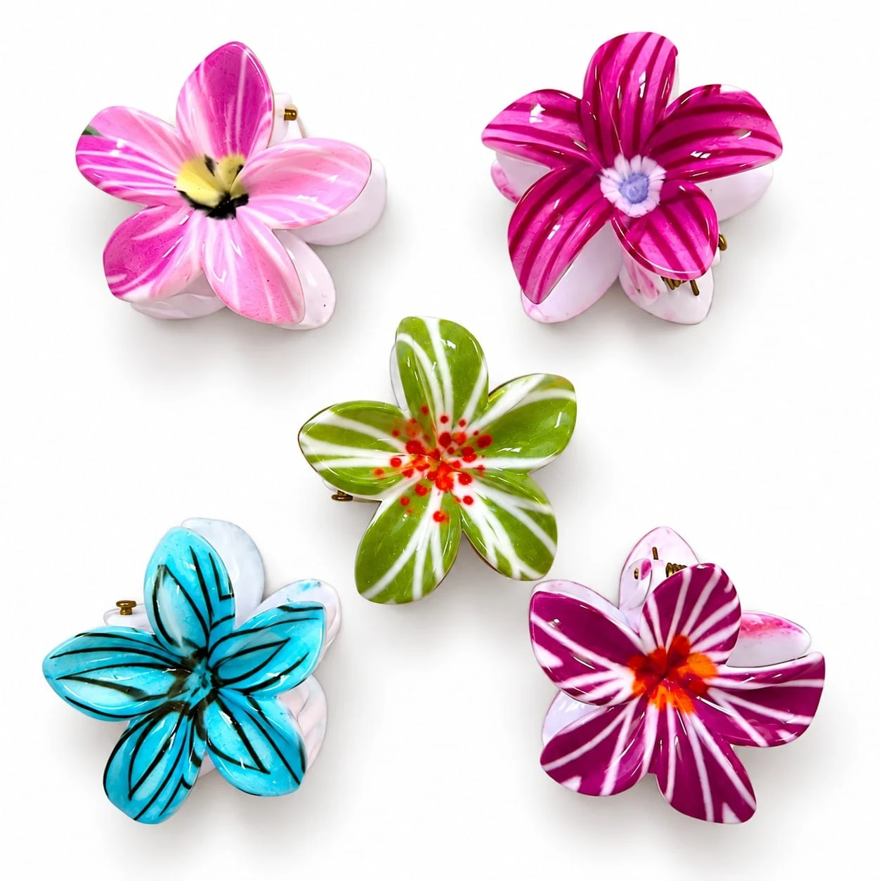 Fancy Hair Clip 5 pieces - Townway product image 1