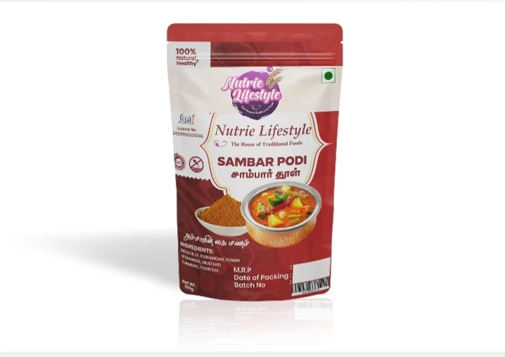 Nutie Lyfstyle Sambar Powder 100gm - Townway product image 1