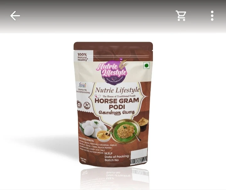 Nutie Lyfstyle Horsegram Podi 100g - Townway product image 1