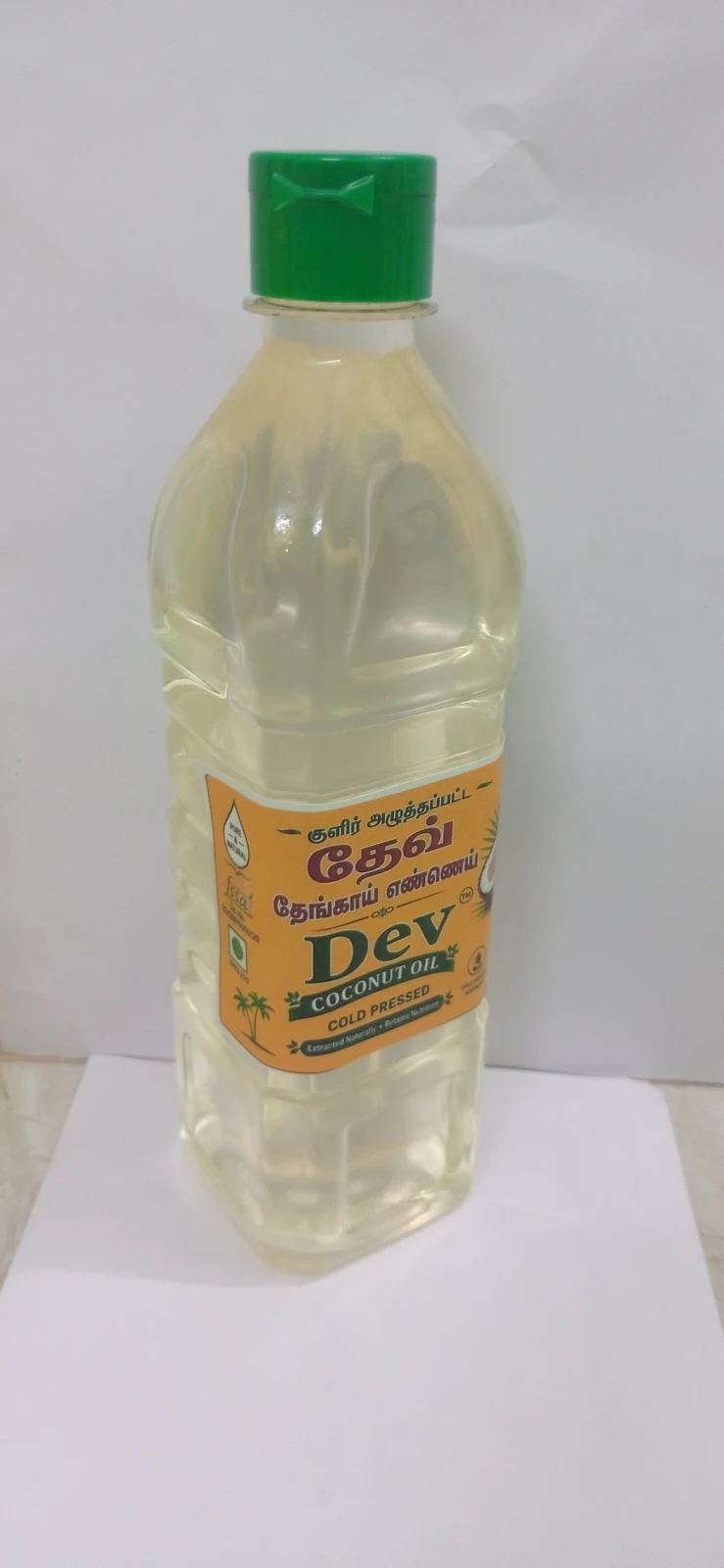 Coconut cold pressed check oil 1 litre - Townway product image 1
