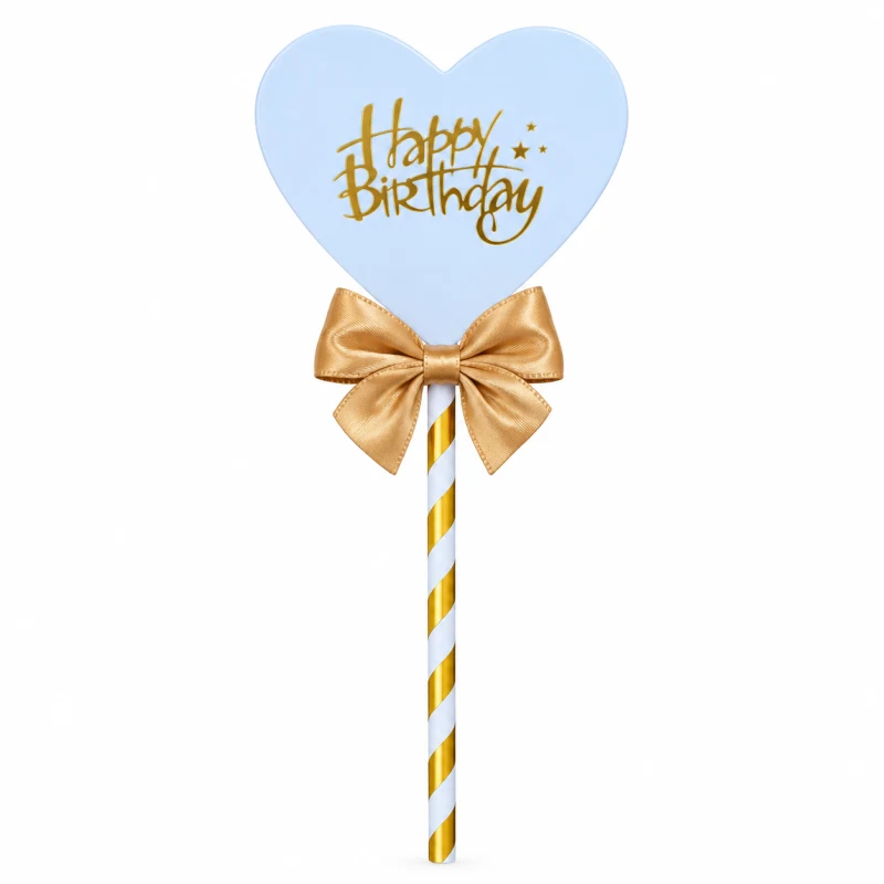 Premium Happy Birthday Cake Topper - Townway product image 1