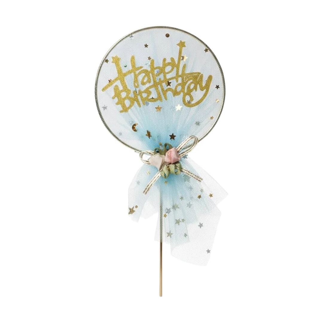 Premium Happy Birthday Cake Topper - Townway product image 2