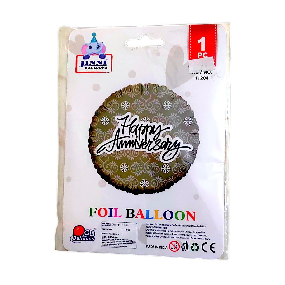 ✨ T10 - Happy Anniversary Foil Balloon - Townway product image 3